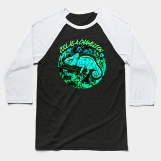 Cool As A Chameleon Baseball T-Shirt
